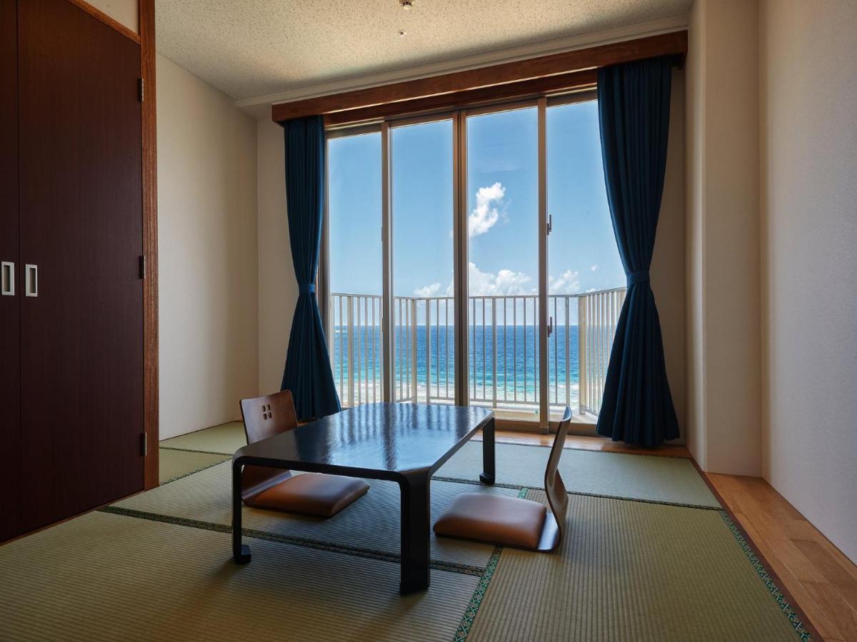 Hotel Miyuki Beach Onna Ngoại thất bức ảnh