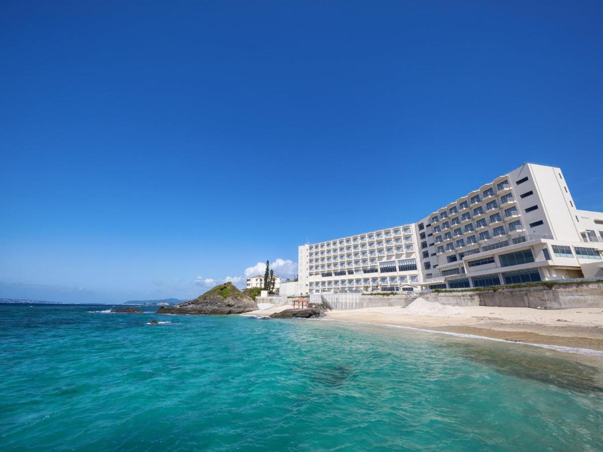 Hotel Miyuki Beach Onna Ngoại thất bức ảnh