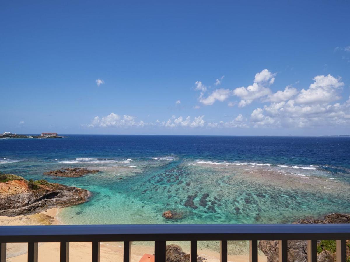 Hotel Miyuki Beach Onna Ngoại thất bức ảnh