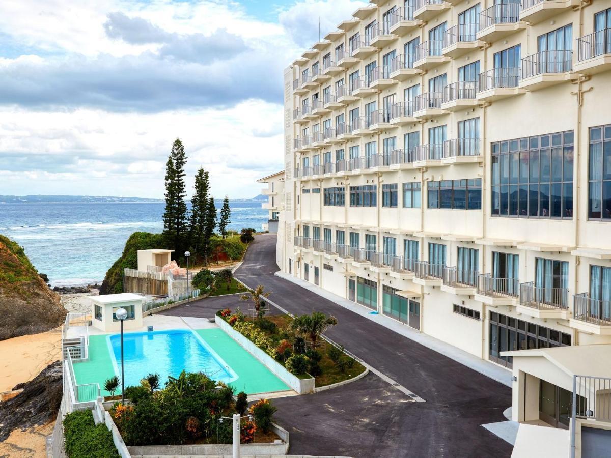 Hotel Miyuki Beach Onna Ngoại thất bức ảnh